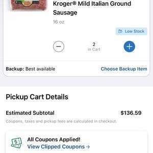 Betsey Johnson Blue Crystal & Clear Crystal Necklace & Earrings